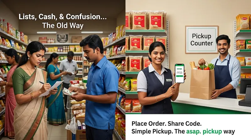 Sending Your Maid or Driver for Groceries - Give Them an Order Code